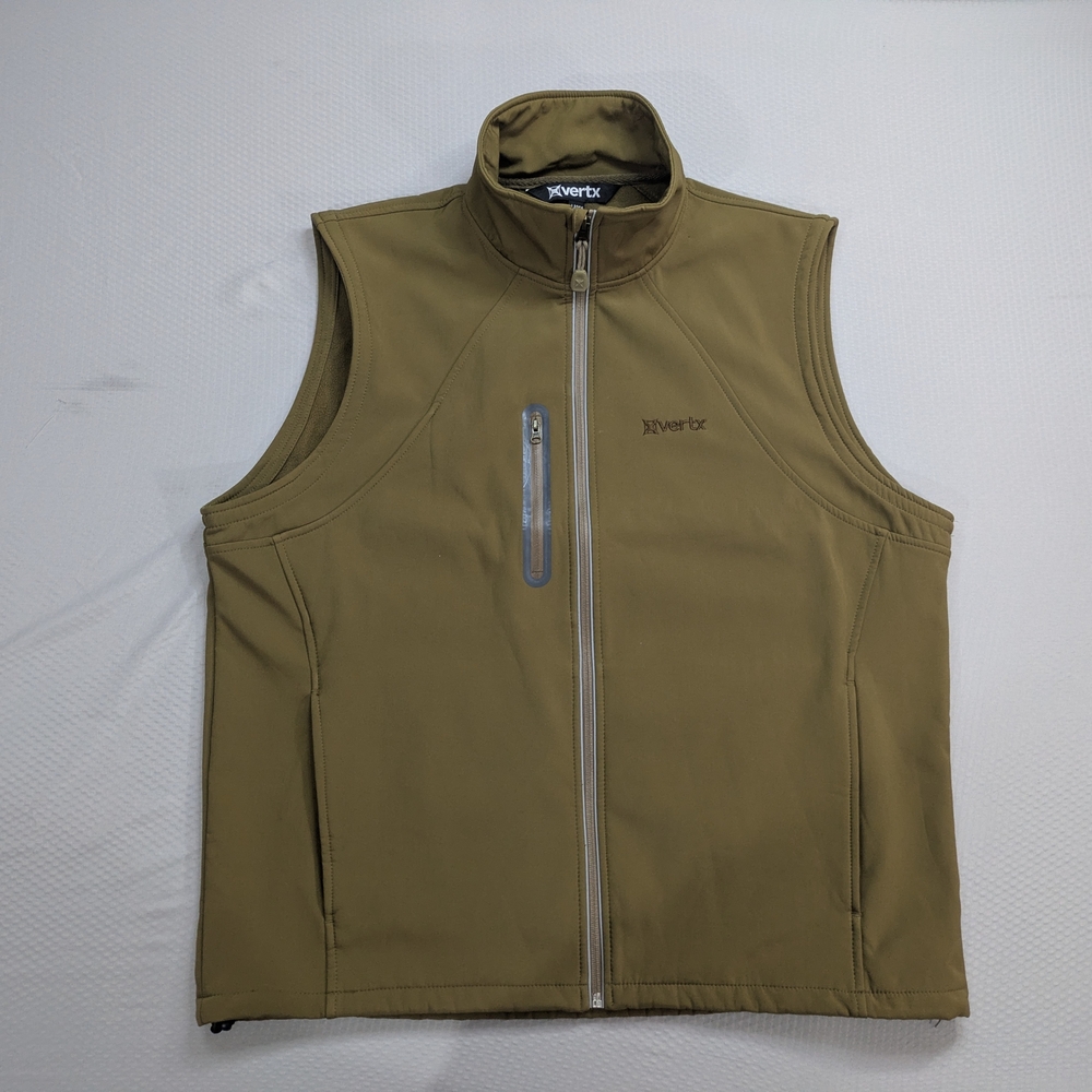 Xvertx Men's Olive Sleeveless Vest